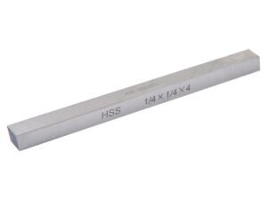 1/4 X 4" HIGH SPEED STEEL EXTRA LONG SQUARE TOOL BIT (2000-0071)