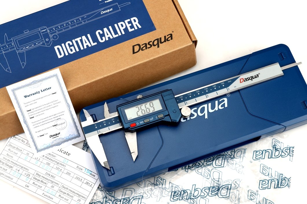 DASQUA #2000-1005 IP54 0-150MM / 0-6 INCH WATERPROOF DIGITAL CALIPER (9020-1005) - Image 6
