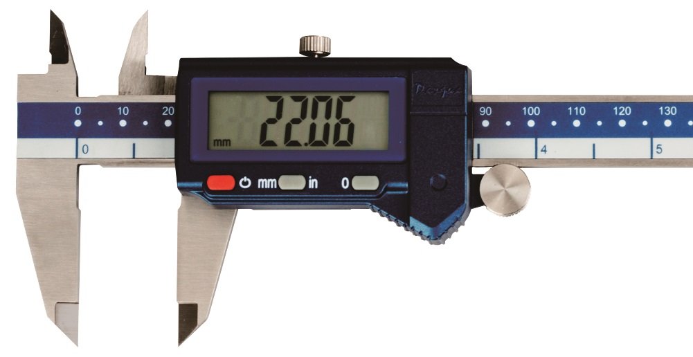 DASQUA #2000-1005 IP54 0-150MM / 0-6 INCH WATERPROOF DIGITAL CALIPER (9020-1005) - Image 7