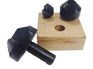 3 PIECE 90 DEGREE INDEXABLE COUNTERSINK & CHAMFER TOOL SET (2001-0012)