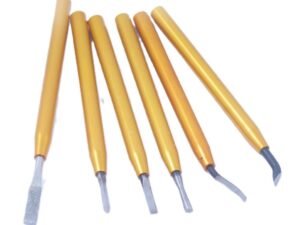 6 PIECE MINI DEBURRING & SCRAPING TOOL KIT (2001-0228)