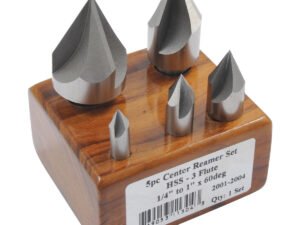 5 PIECE 60 DEGREE 1/4-1" HIGH SPEED STEEL COUNTERSINK SET (2001-2004)