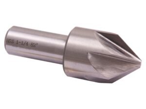 1-1/4" 82 DEGREE 6 FLUTE HIGH SPEED STEEL CHATTERLESS COUNTERSINK (2001-4250)