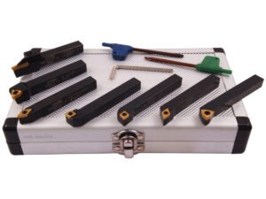 PRO-SERIES 7 PIECE 3/8 INDEXABLE CUT OFF & TURNING TOOL SET (2002-0112)