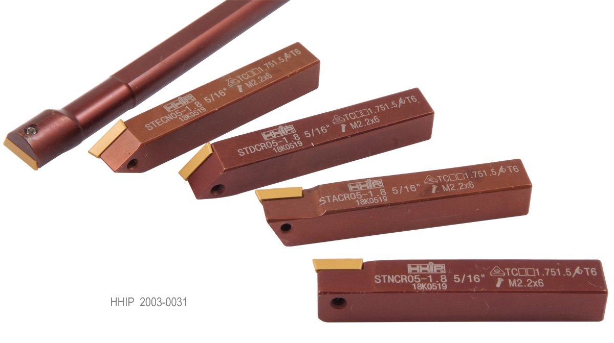 5/16" 5 PIECE INDEXABLE TURNING & BORING TOOL SET (2003-0031) - Image 3