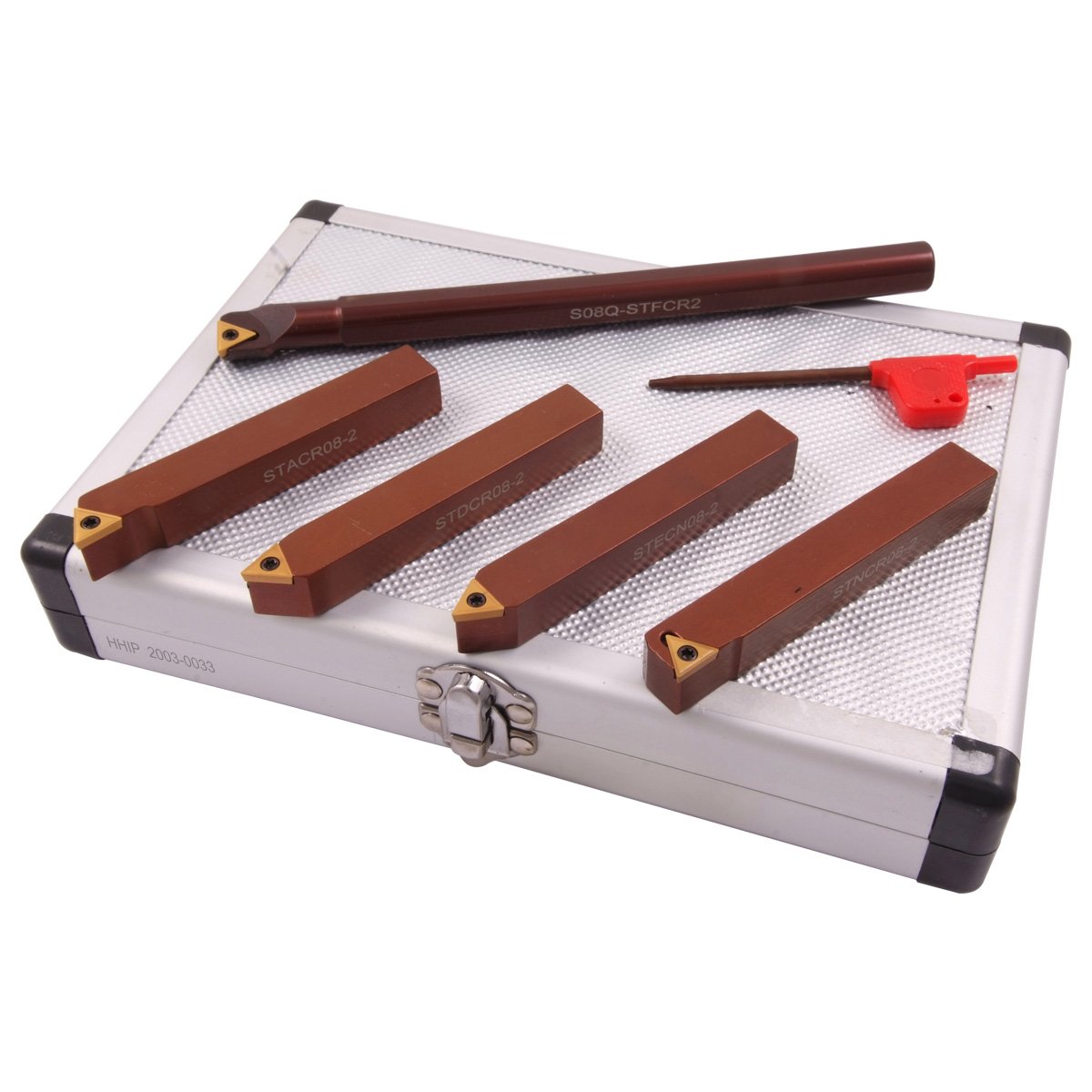 1/2" 5 PIECE INDEXABLE TURNING & BORING TOOL SET (2003-0033)