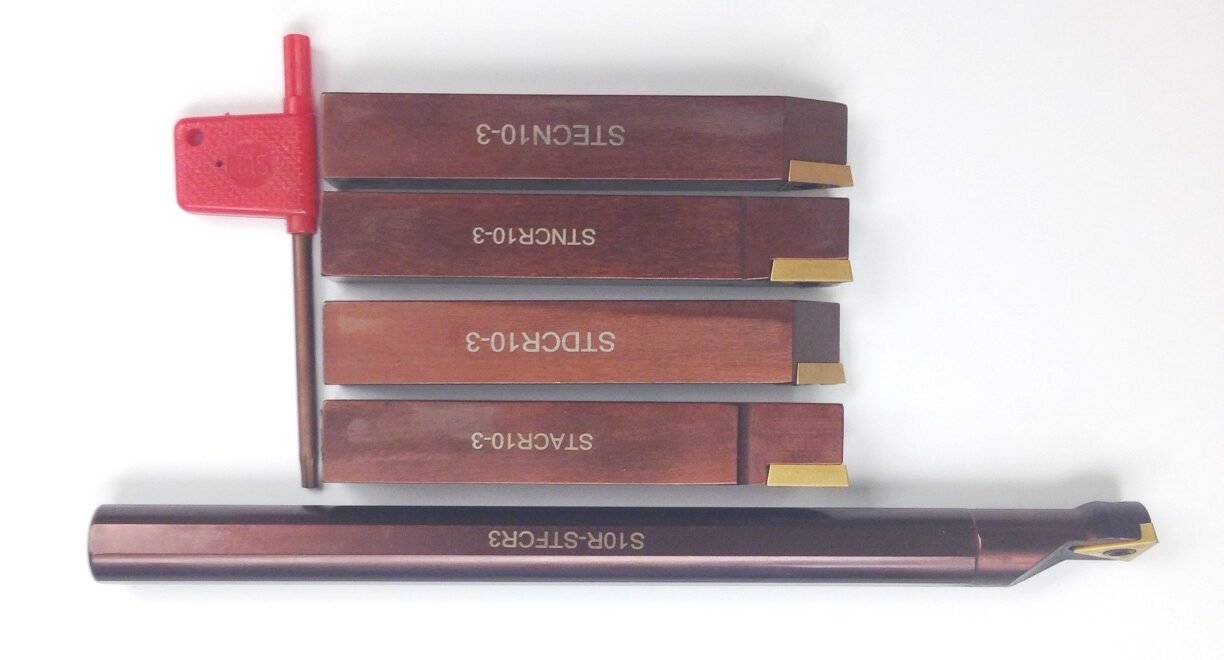 5/8" 5 PIECE INDEXABLE TURNING & BORING TOOL SET (2003-0034) - Image 2