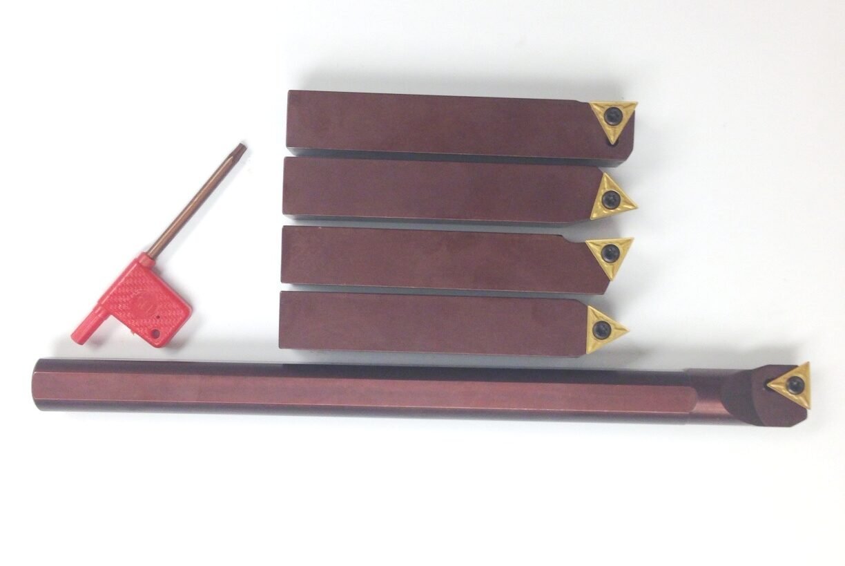 3/4" 5 PIECE INDEXABLE TURNING & BORING TOOL SET (2003-0035) - Image 2