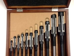 A-K 11 PIECE HIGH SPEED STEEL ADJUSTABLE BLADE REAMER SET (2006-0028)