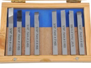 5/16 INCH 8PC HSS LATHE TURNING TOOL SET (2006-9024)