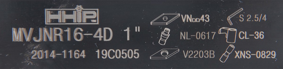 STYLE MVJNR 16-4D TURNING & PROFILING TOOL HOLDER (2014-1164) - Image 4