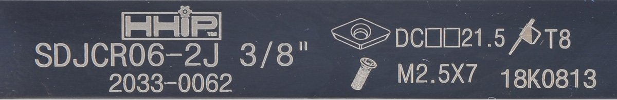 SDJCR 06-2J TURNING TOOL HOLDER (2033-0062) - Image 5