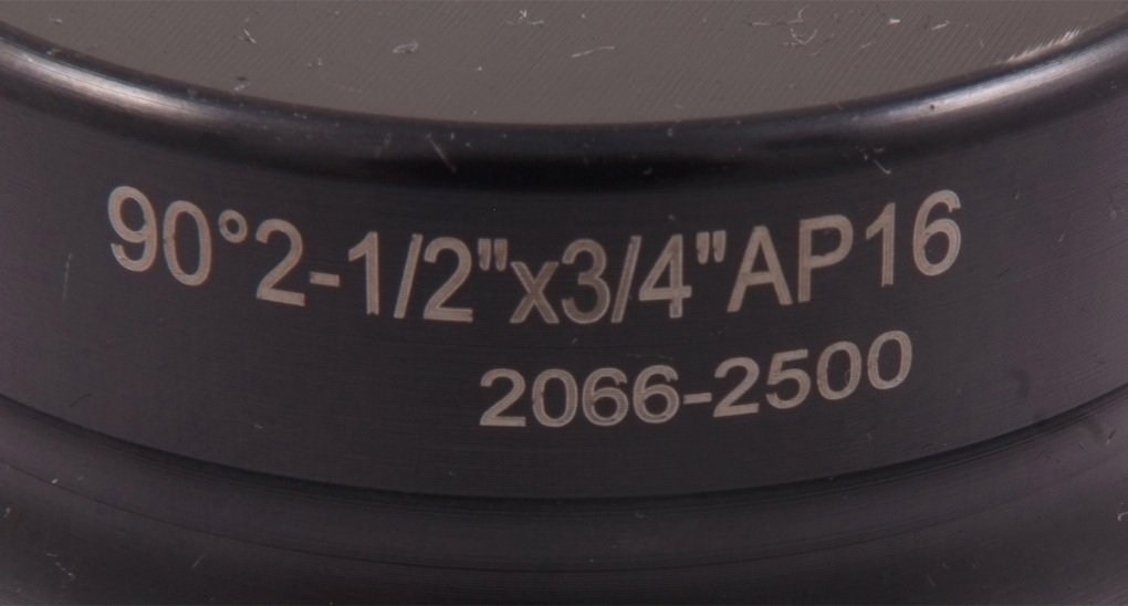 2-1/2 INCH X 3/4 BORE 90 DEGREE APKT-160408 INDEXABLE FACE MILL (2066-2500) - Image 8