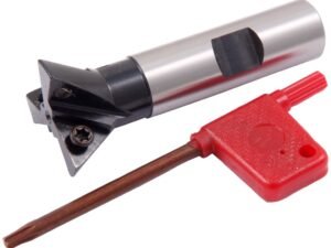 1-3/8 INCH (5/8 SHANK 3-FLT) 60 DEG INDEXABLE DOVETAIL CUTTER (2075-0506)