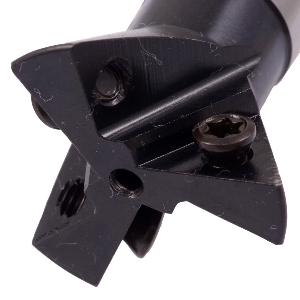 1-3/8 INCH (5/8 SHANK 3-FLT) 60 DEG INDEXABLE DOVETAIL CUTTER (2075-0506) - Image 2