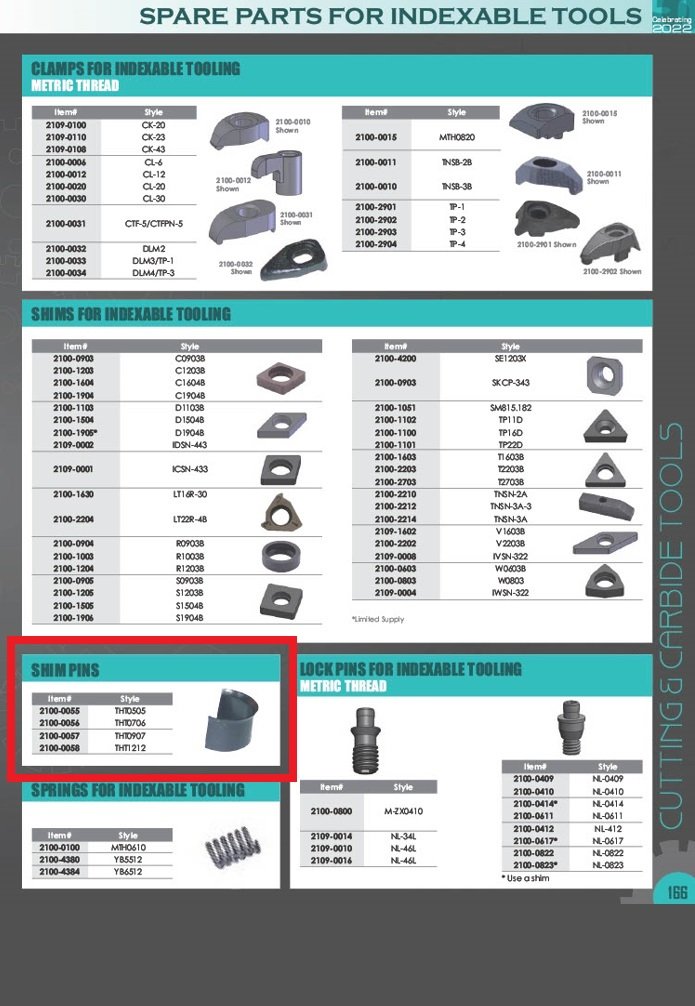 THT0505 SHIM PIN (2100-0055) - Image 2