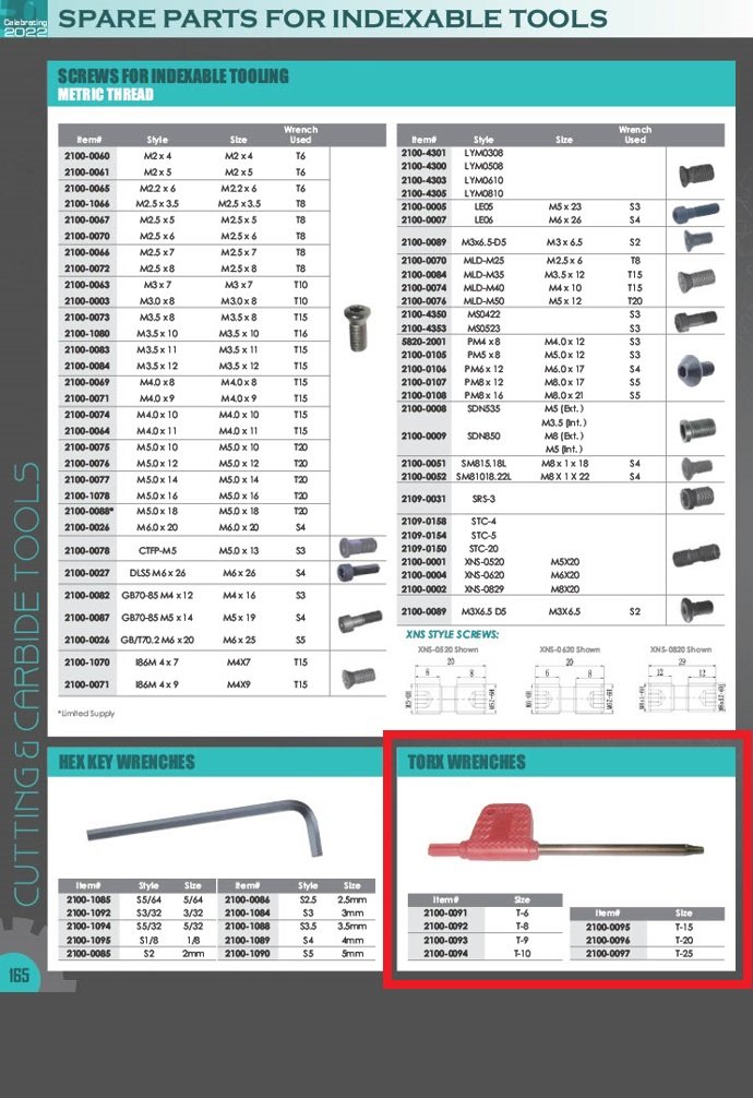 T-20 TORX WRENCH (2100-0096) - Image 2