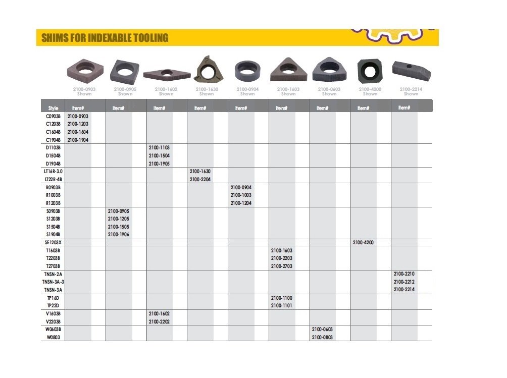 T2704B SHIM (2100-2703) - Image 2