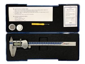 DASQUA 0-200MM/0-8" METAL HOUSING LARGE SCREEN DIGITAL CALIPER (2117-9110)