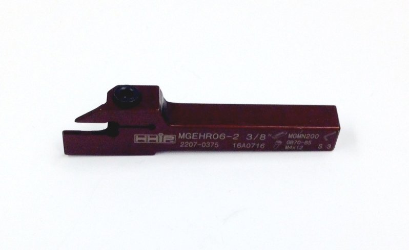 3/8 X 3/8 X 3" RIGHT HAND MGEHR06-2 EXTERNAL GROOVING TOOL HOLDER (2207-0375) - Image 2