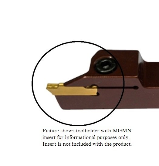 3/8 X 3/8 X 3" RIGHT HAND MGEHR06-2 EXTERNAL GROOVING TOOL HOLDER (2207-0375) - Image 4