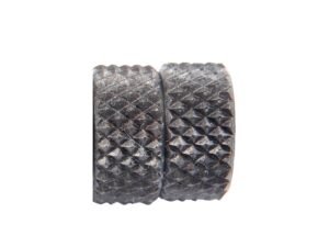 2 PIECE 5/8" DIAMOND PATTERN COARSE PITCH KNURLING WHEEL SET (2220-0314)