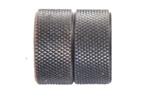 2 PIECE 5/8" DIAMOND PATTERN FINE PITCH KNURLING WHEEL SET (2220-0318)