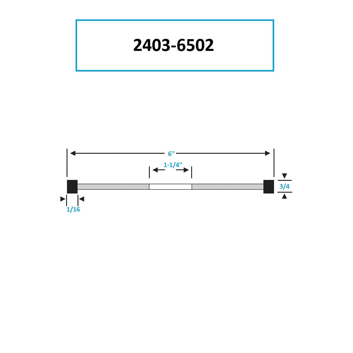 6 X 1/16 X 1/2 X 1-1/4" 75% 6A2C PLAIN DIAMOND WHEEL 150 GRIT (2403-6502) - Image 4