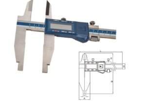 DASQUA 0-300MM/0-12" IP54 DIGITAL CALIPER WITH UPPER JAW (2710-1105)