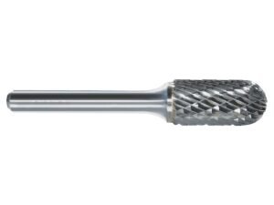 SC-1 CYLINDRICAL BALL NOSE DOUBLE-CUT CARBIDE BURRS (3000-0111)