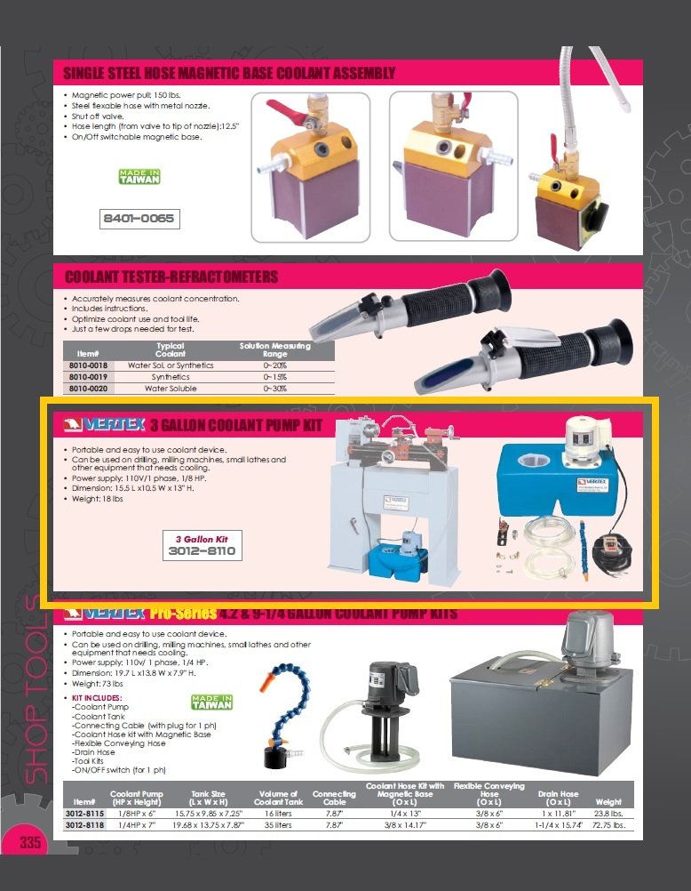 VERTEX 3 GALLON COOLANT PUMP KIT (3012-8110) - Image 4