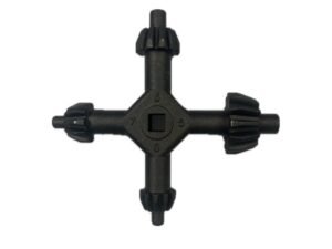 SMALL 4-IN-1 K1-4 DRILL CHUCK KEY (3070-0048)