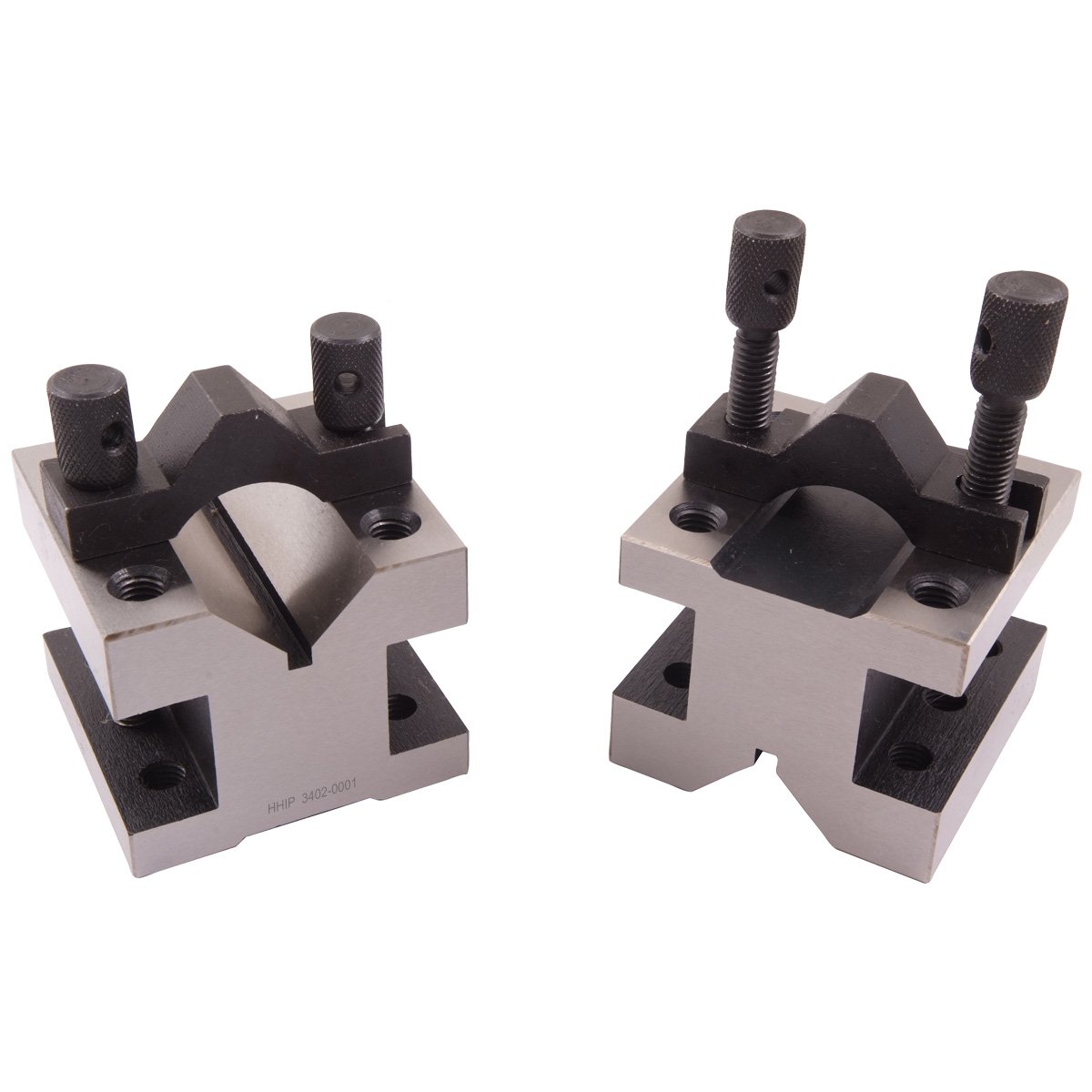 1-3/8 L X 1-3/8 W X 1-3/16 H PRECISION V-BLOCK & CLAMP SET (3402-0001)