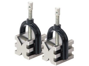 HHIP 1-5/8 X 1-1/4 X 1-1/4 STEEL MULTI-USE V-BLOCKS & CLAMPS SET (3402-0111)