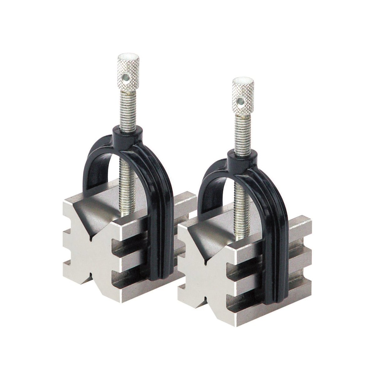 HHIP 1-5/8 X 1-1/4 X 1-1/4 STEEL MULTI-USE V-BLOCKS & CLAMPS SET (3402-0111)