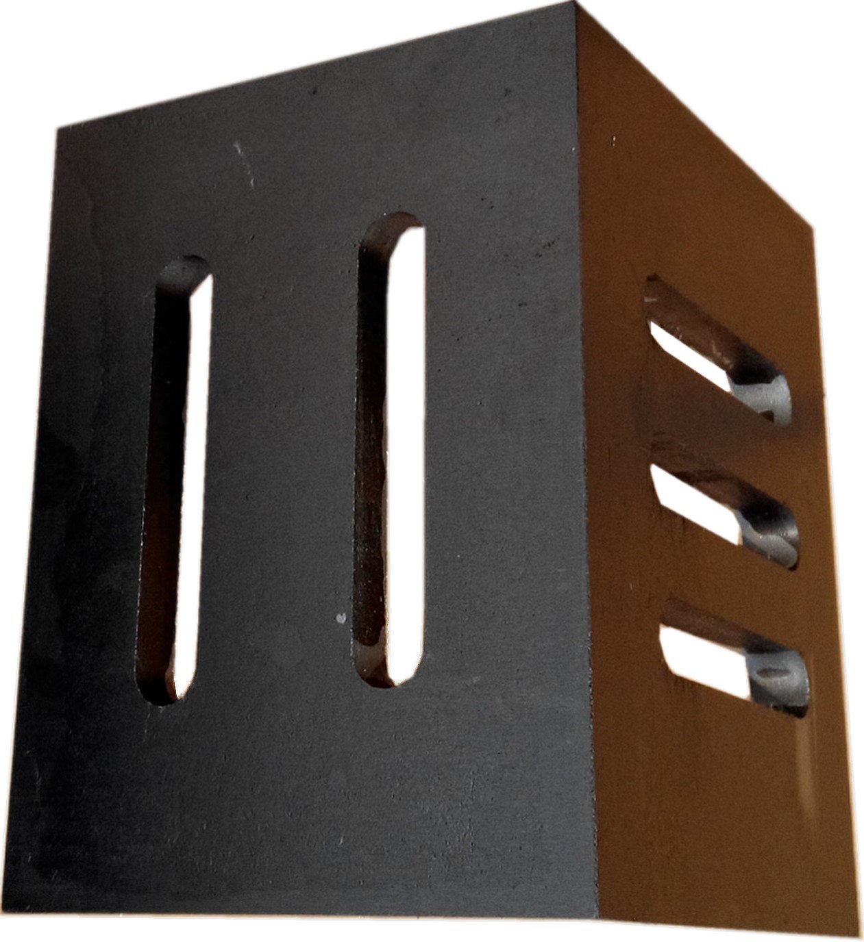 7 X 5-1/2 X 4-1/2" WEBBED SLOTTED ANGLE PLATE (3402-0305) - Image 2