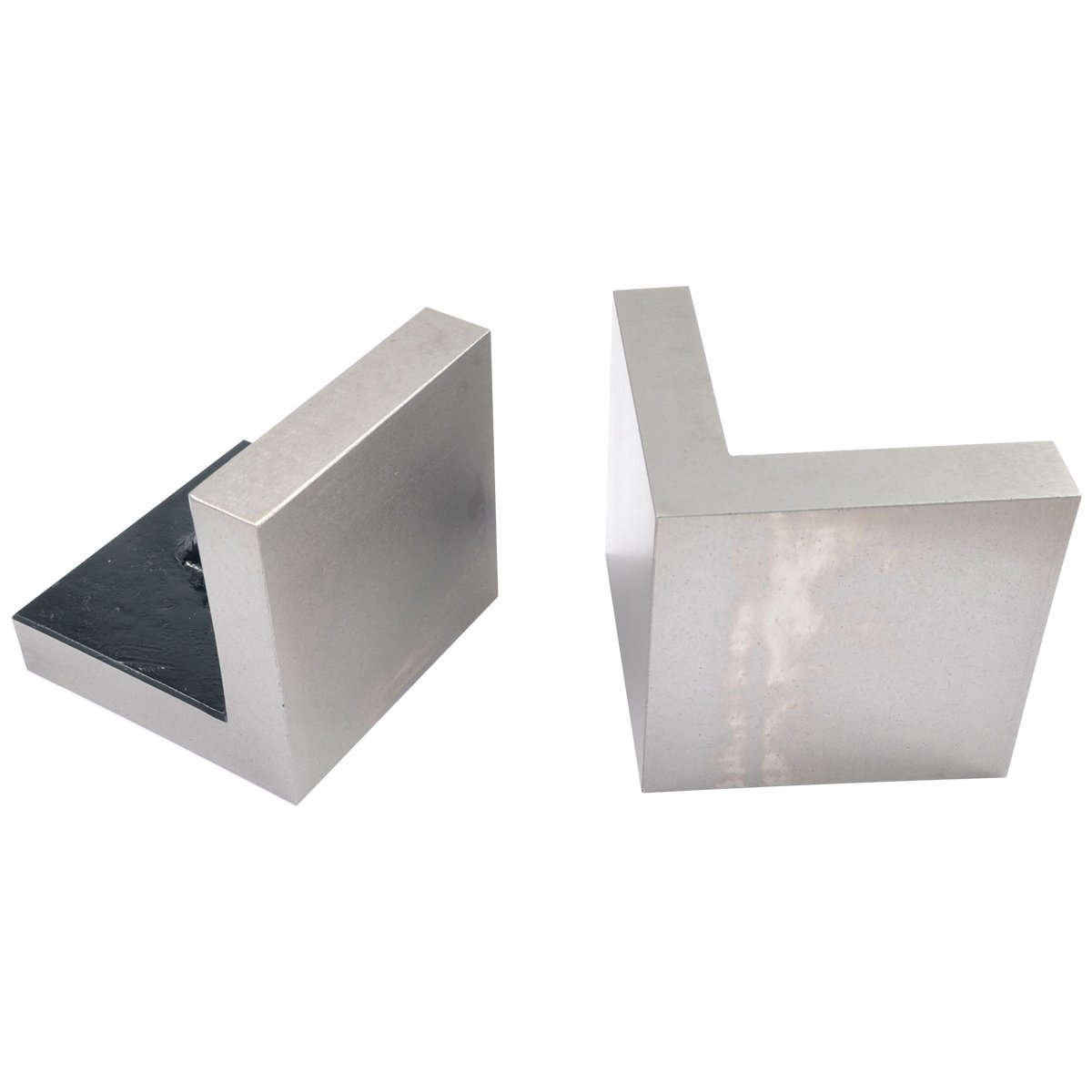 HHI 3 X 3 X 3 SOLID CAST IRON ANGLE PLATES MATCHED PAIR (3406-0223) - Image 3