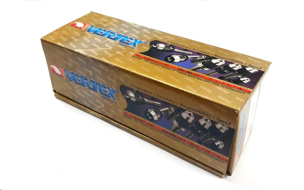 VERTEX 1/64-1/2" CAT 40 V-FLANGE INTEGRATED KEYLESS DRILL CHUCK (3701-0500) - Image 11