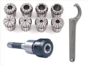 R8 10 PIECE ER-40 SPRING COLLET CHUCK SET (3900-0004)