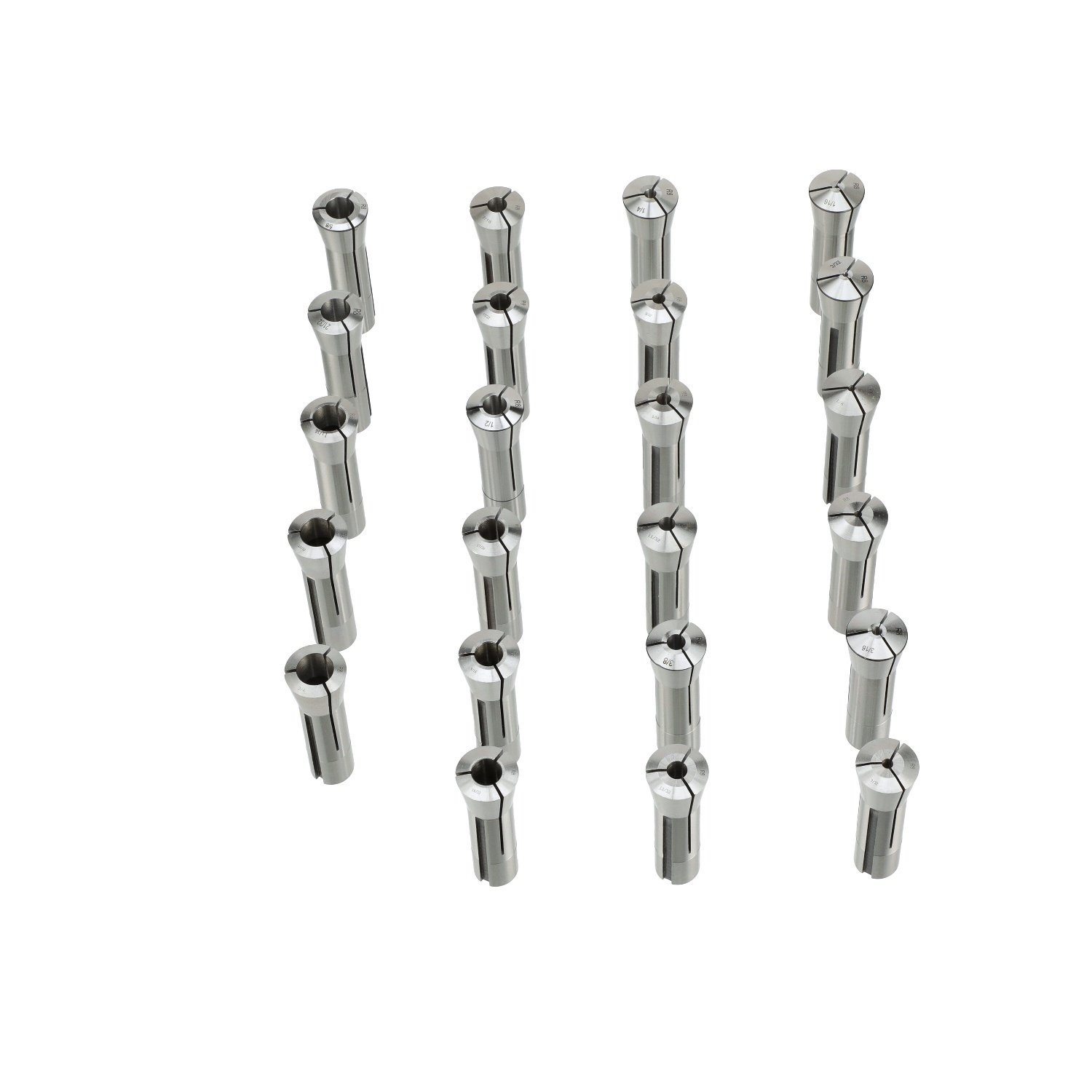 1/16-3/4" BY 32NDS 23 PIECE R8 COLLET SET (3900-0009) - Image 5