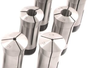 1/8 TO 3/4" BY 8THS 6 PIECE 5C COLLET SET (3900-0012)