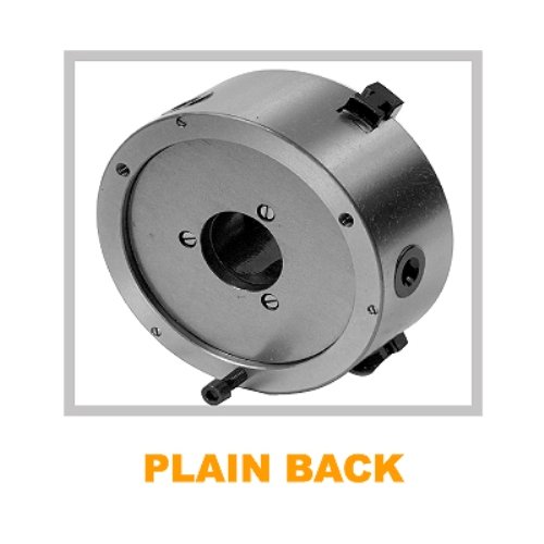 12" 3-JAW PLAIN BACK LATHE CHUCK (3900-0040) - Image 2