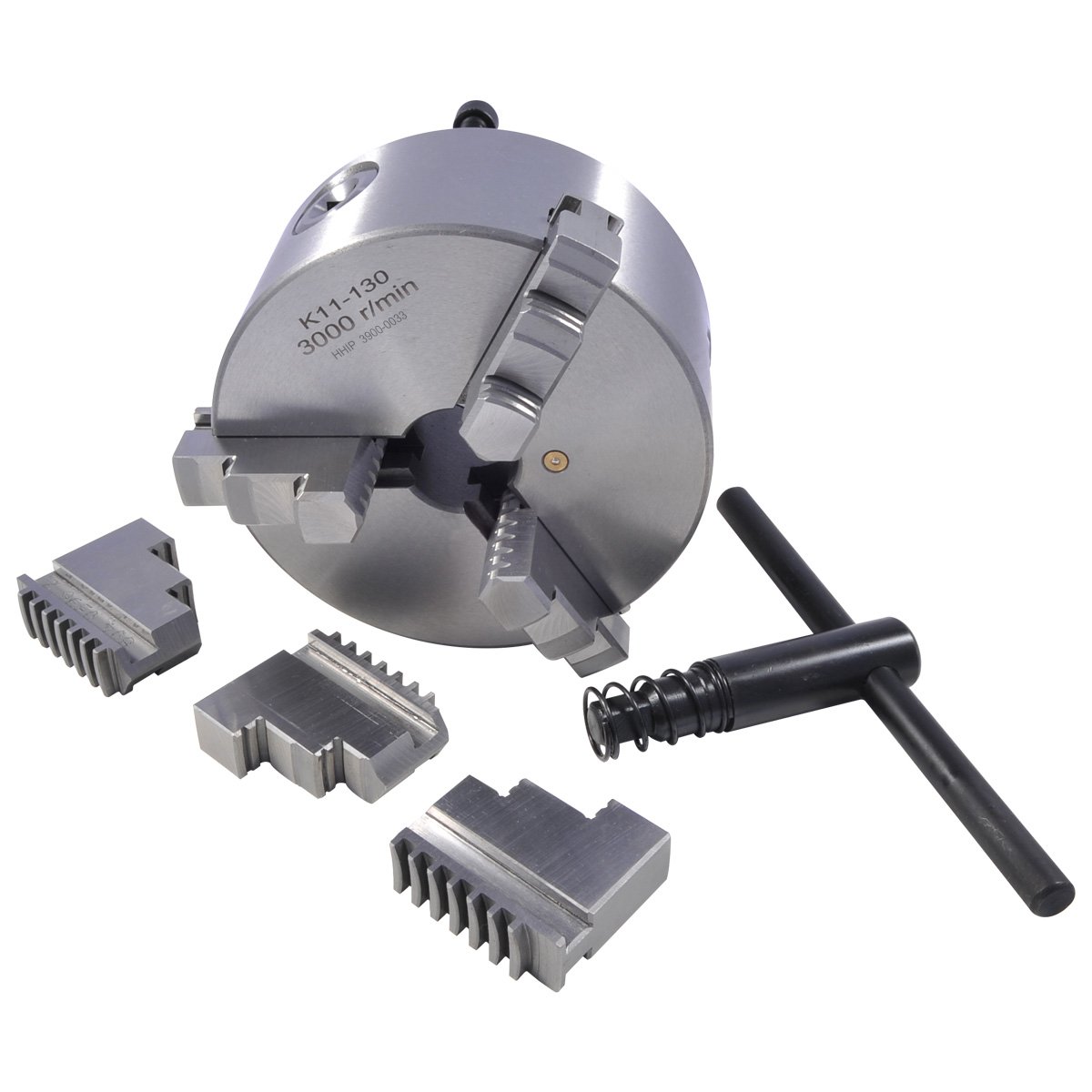 5" 3-JAW PLAIN BACK LATHE CHUCK (3900-0033) - Image 3