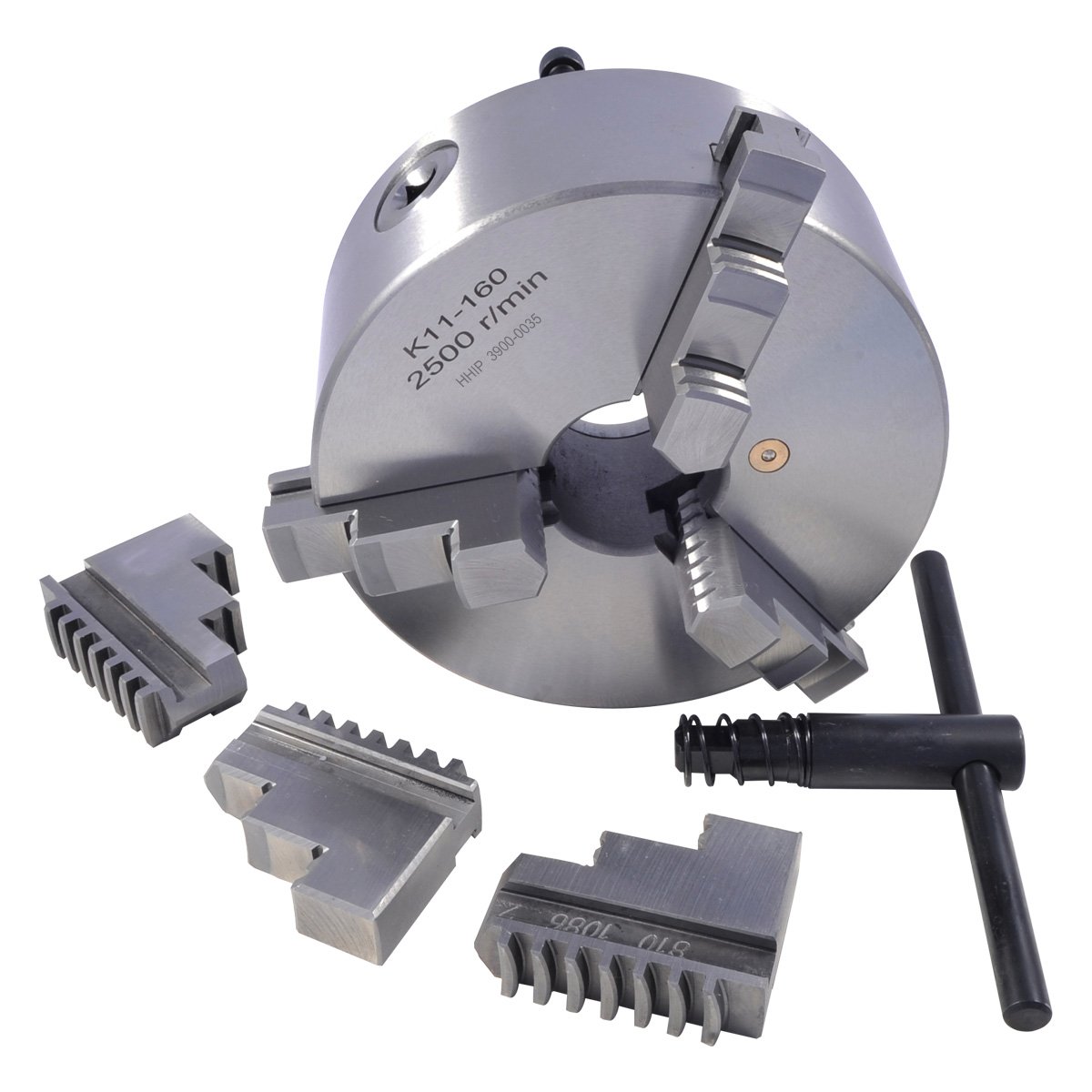 6" 3-JAW PLAIN BACK LATHE CHUCK (3900-0035) - Image 5