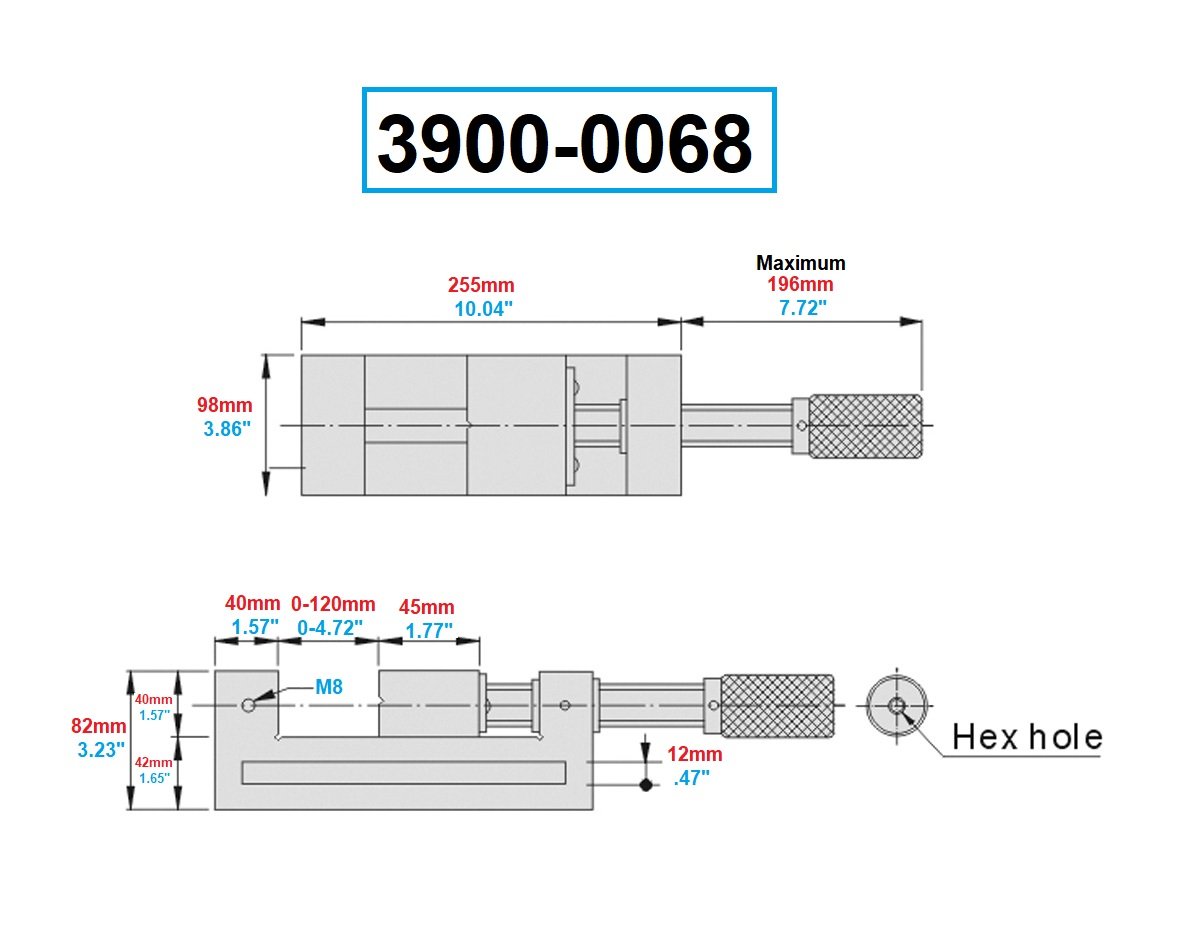 4" TOOLMAKER'S VISE (3900-0068) - Image 3