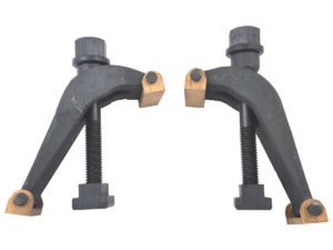 11/16" UNIVERSAL ADJUSTABLE CLAMP SET WITH BRASS PLATE (FIT 3/4" T-SLOT) (3900-0326)