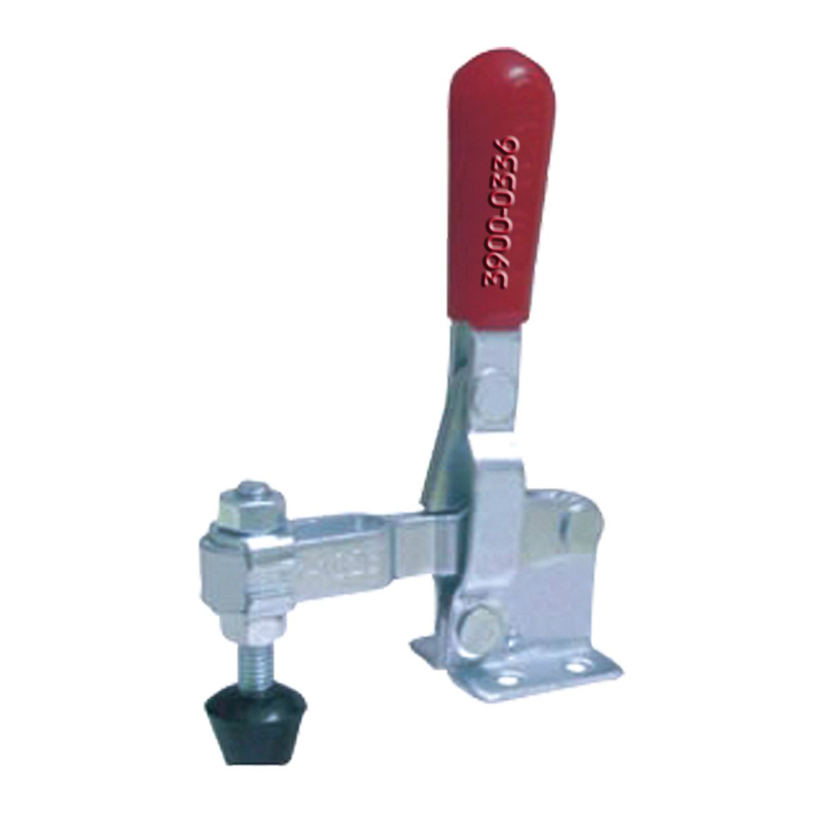 VERTICAL FLANGED BASE U-BAR TOGGLE CLAMP 220 LBS HOLDING PRESSURE (3900-0336)