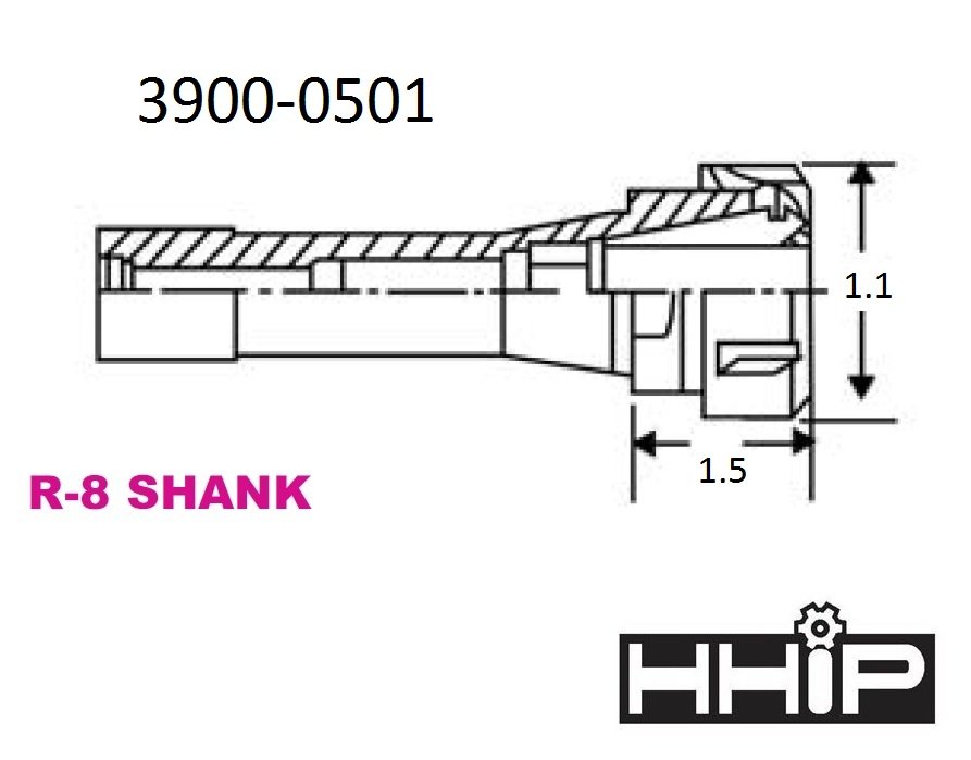ER-16 12 PIECE R8 SPRING COLLET SET (3900-0501) - Image 3