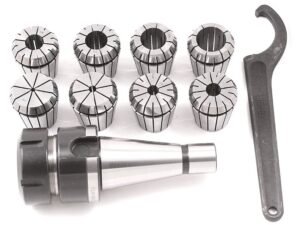 #40-10 PIECE ER-40 SPRING COLLET CHUCK SET (3900-0538)