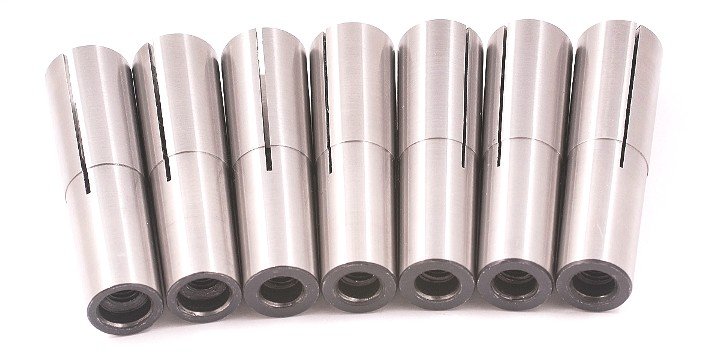 7 PIECE MT3 1/8-3/4" X 8THS & 3/16" ROUND COLLET SET (3900-0893) - Image 2